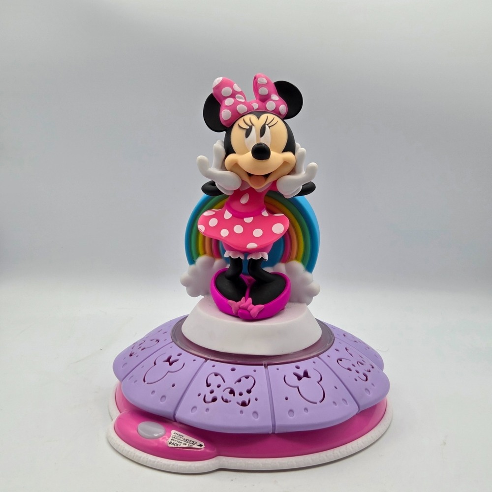 Disney Junior Minnie Mouse Light & Sound ROOM GLOW Night Light Watch the VIDEO!